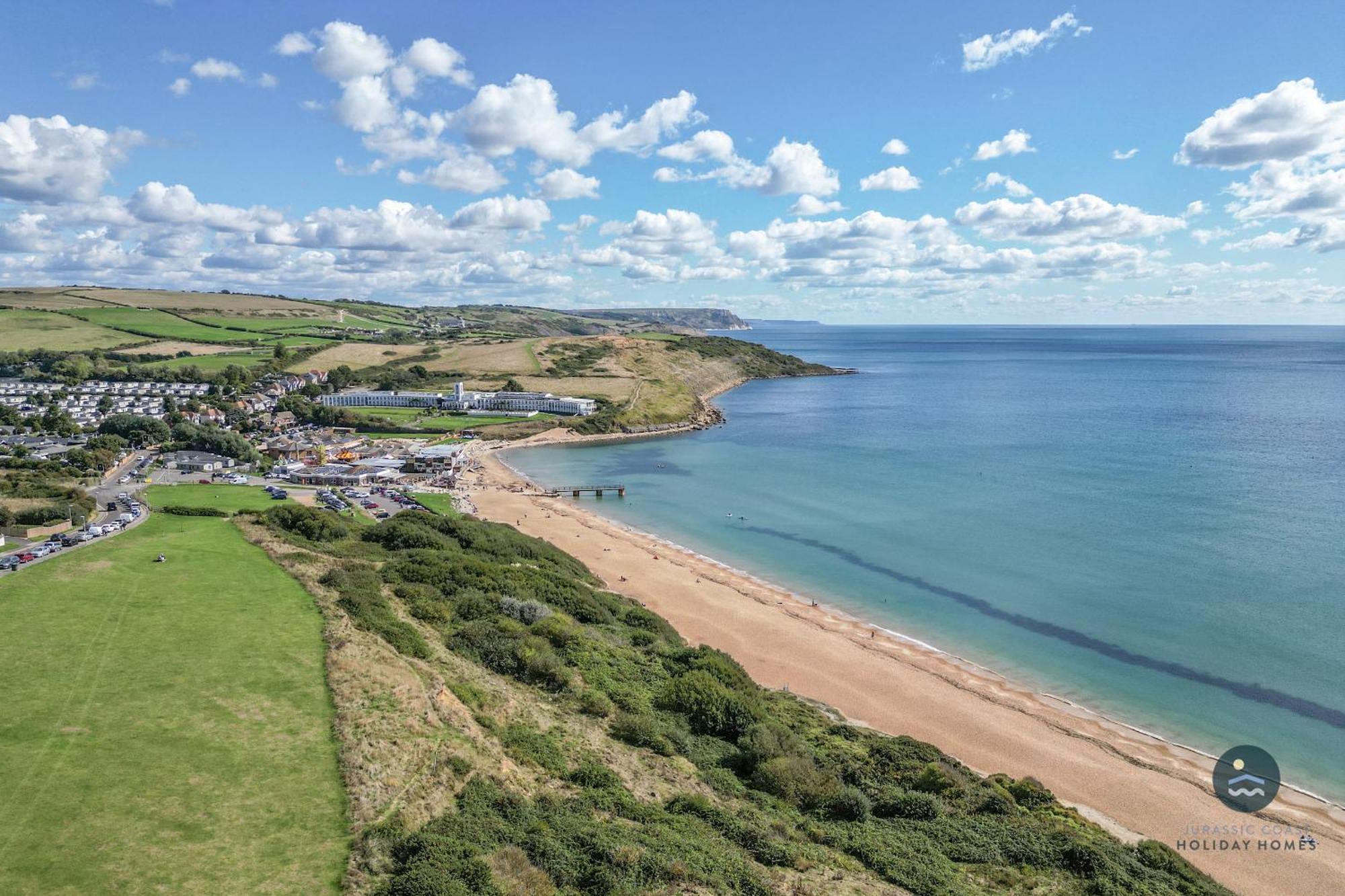 Seafeathers - Luxury Holiday Home With Sea Views Overcombe Exterior foto